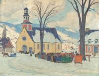 Sunday Morning, Québec, c. 1921