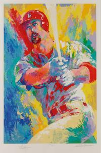 A 1999 Mark McGwire LeRoy Neiman Serigraph,