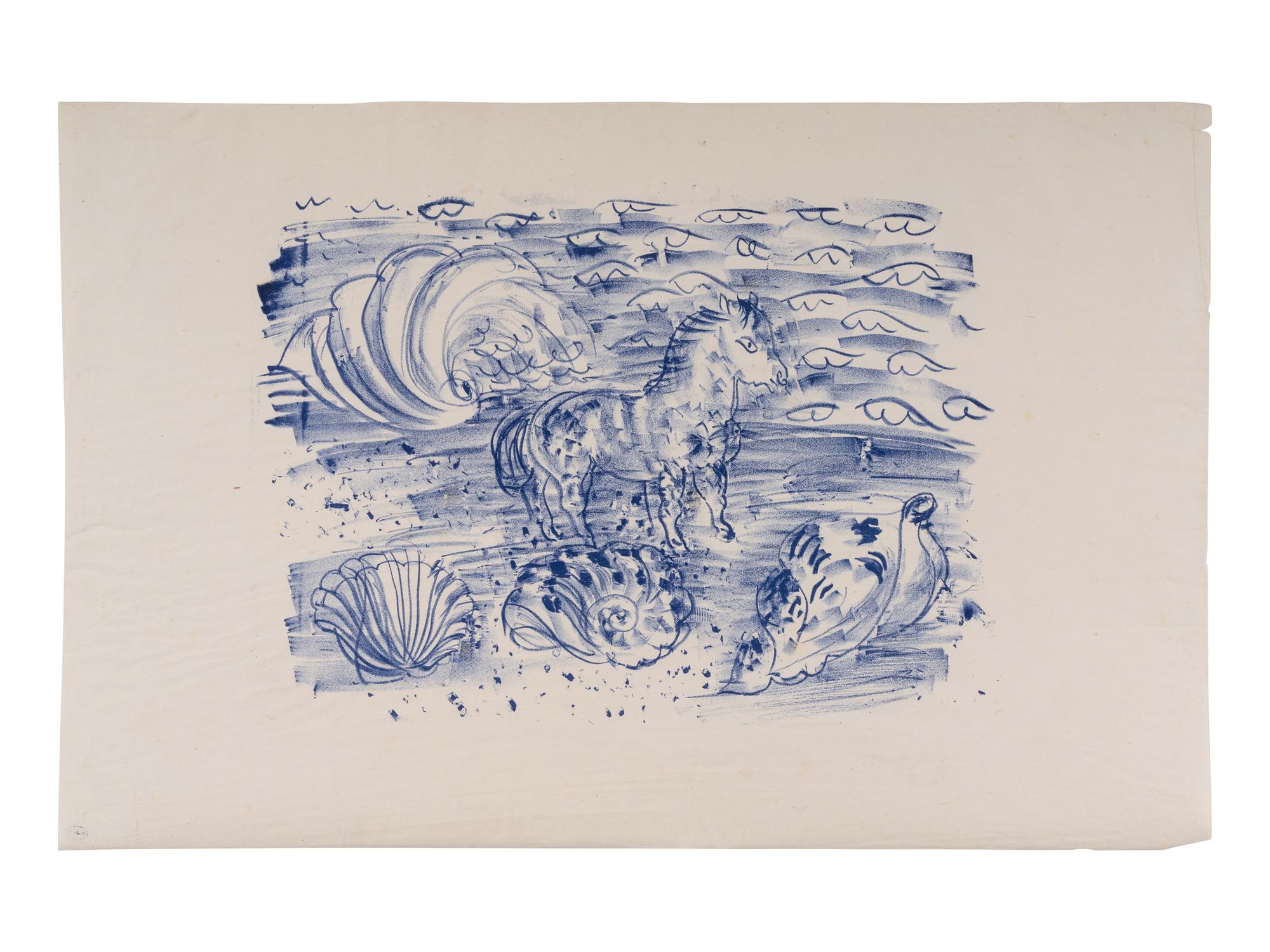 Petit cheval marin, ou le cheval aux coquillages , 1927