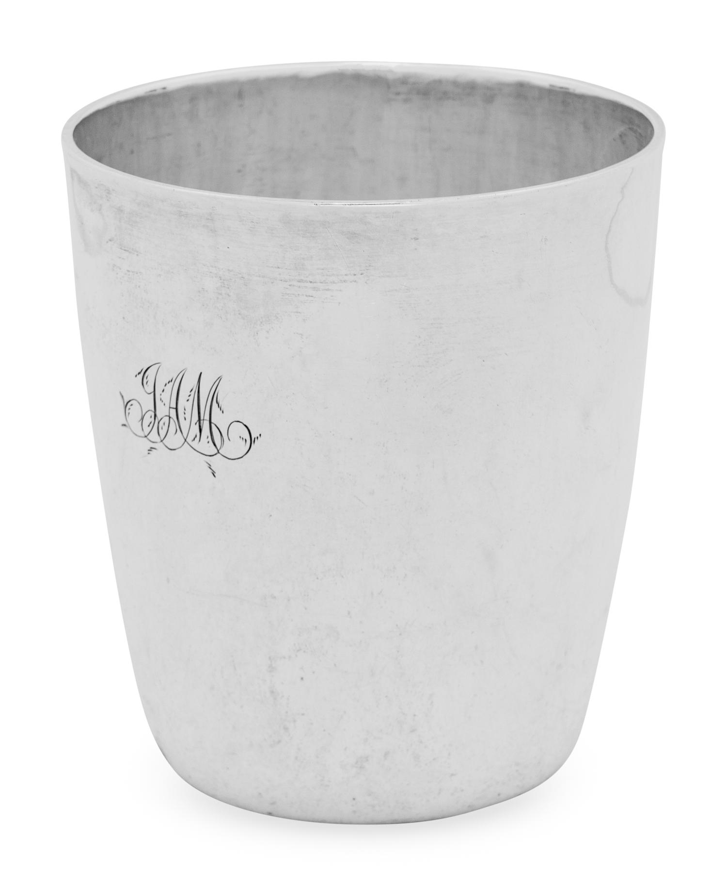 A Tiffany and Co. Silver Tumbler