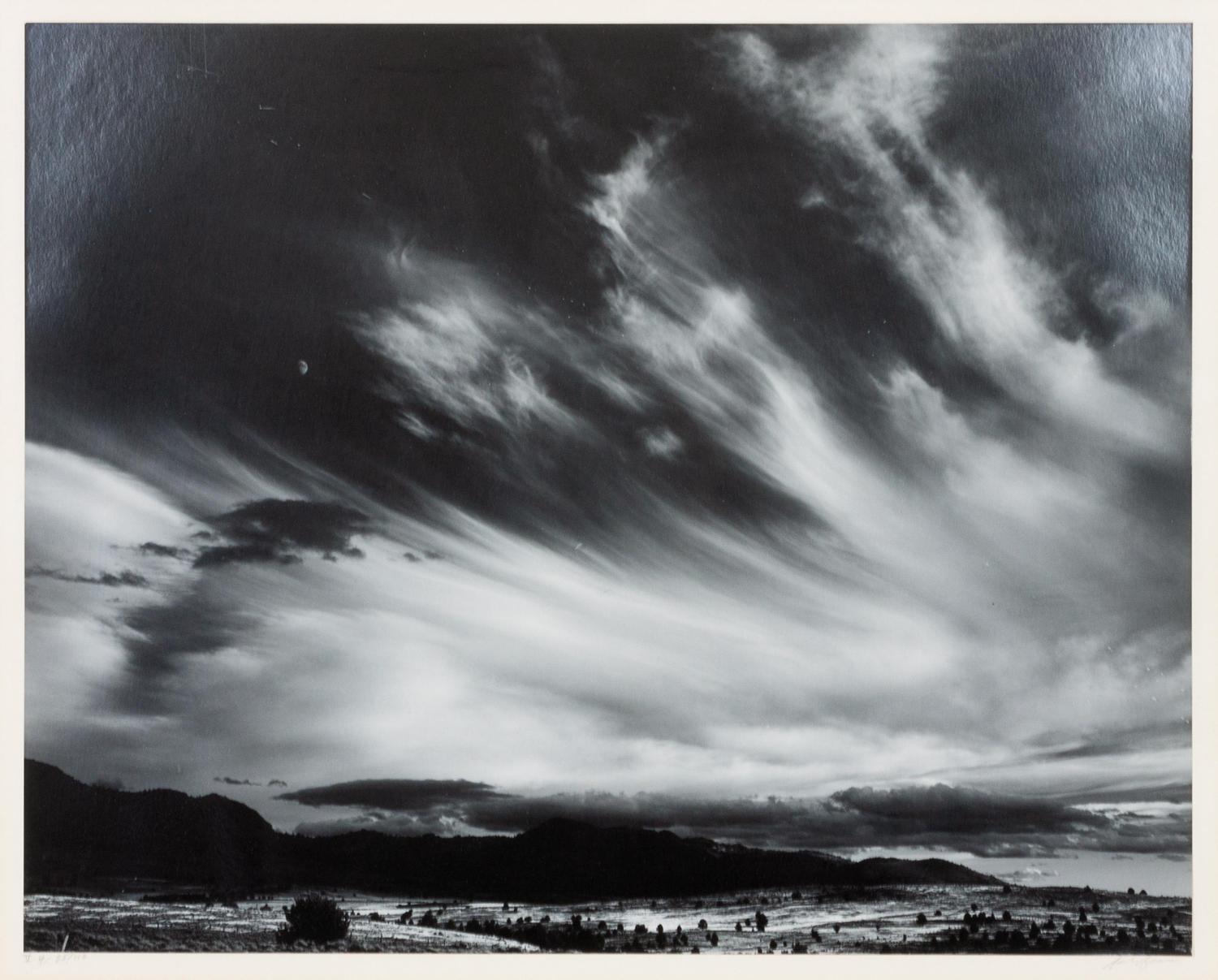 Moon and Clouds, Northern California