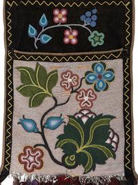 Anishinaabe Beaded Bandolier Bag