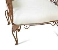 A Pair of Mid- Century Wrought Iron Armchairs — RICHARD HIMMEL, CIRCA 1950