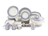 A Lomonosov Porcelain Dinner Service