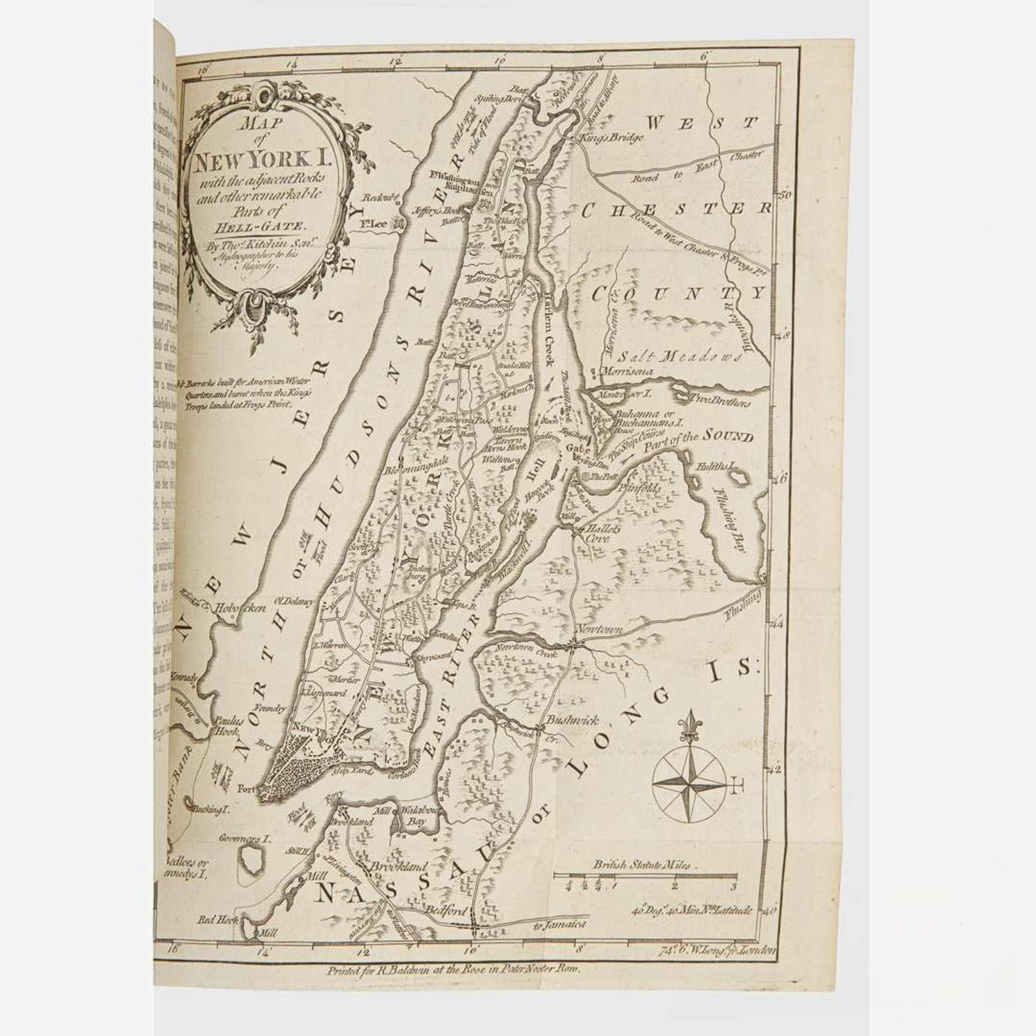 [Americana] [American Revolution] Gordon, William The History of the Rise, Progress, and Establishment, of the Independence of the United States of America: Including an Account of the Late War; and of the Thirteen Colonies...
