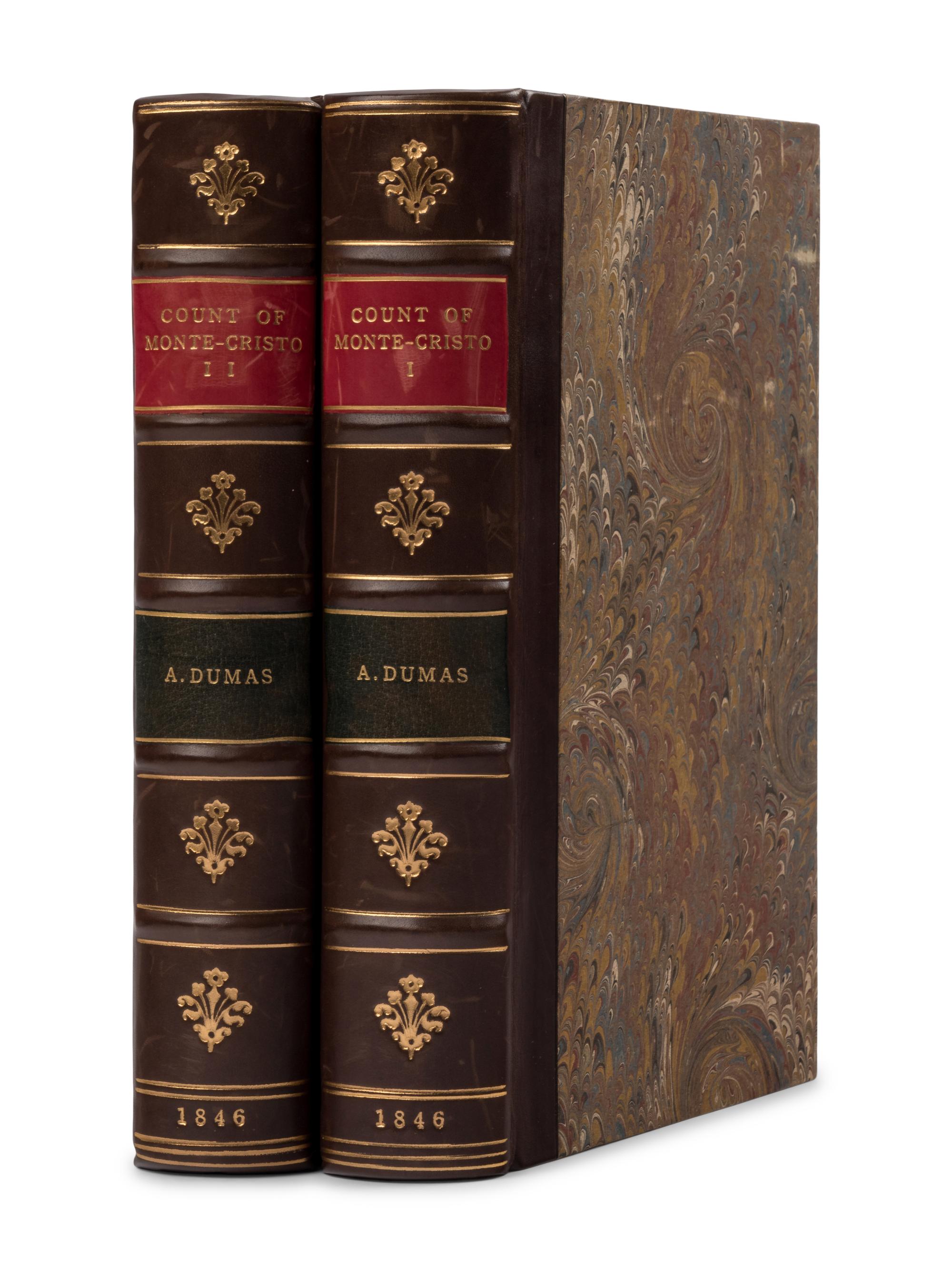 DUMAS, Alexandre (1802-1870). The Count of Monte-Cristo. London: Chapman & Hall, 1846.