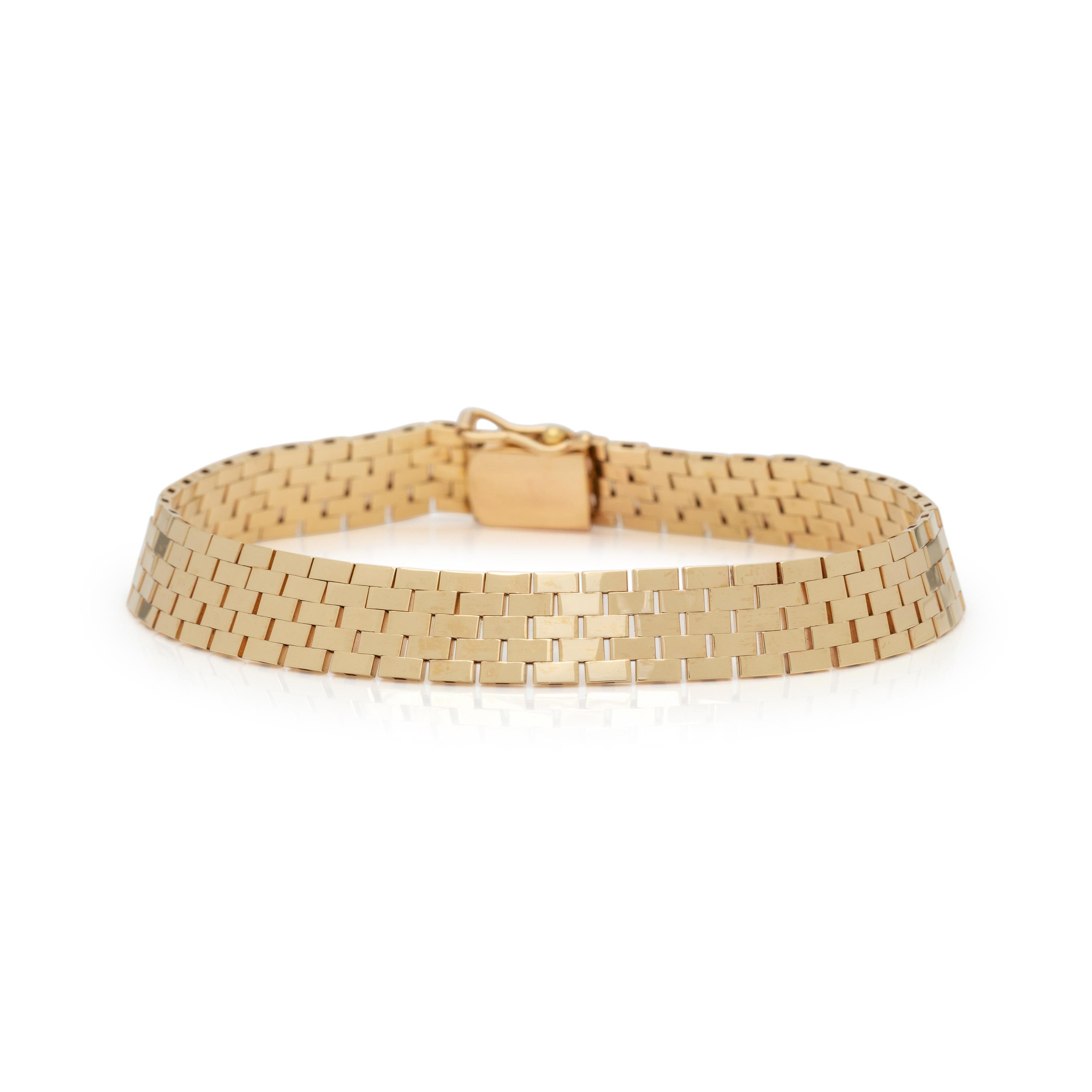 YELLOW GOLD BRACELET