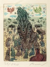 Collection of Six Etchings (from Haggadah Cycle )