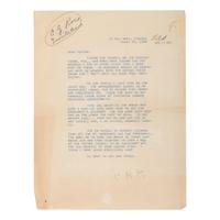 [WWII]. A small archive of official White House documents from the files of White House secretary Myrtle Bergheim, relating to the attack on Pearl Harbor and other pre- and postwar events, comprising: