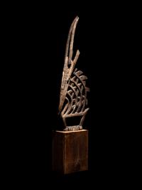 A Bamana Wood Antelope (Chiwara)