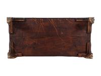 A George III Oak Slant-Front Bureau