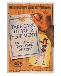 [WORLD WAR II]. A group of 8 posters, comprising: