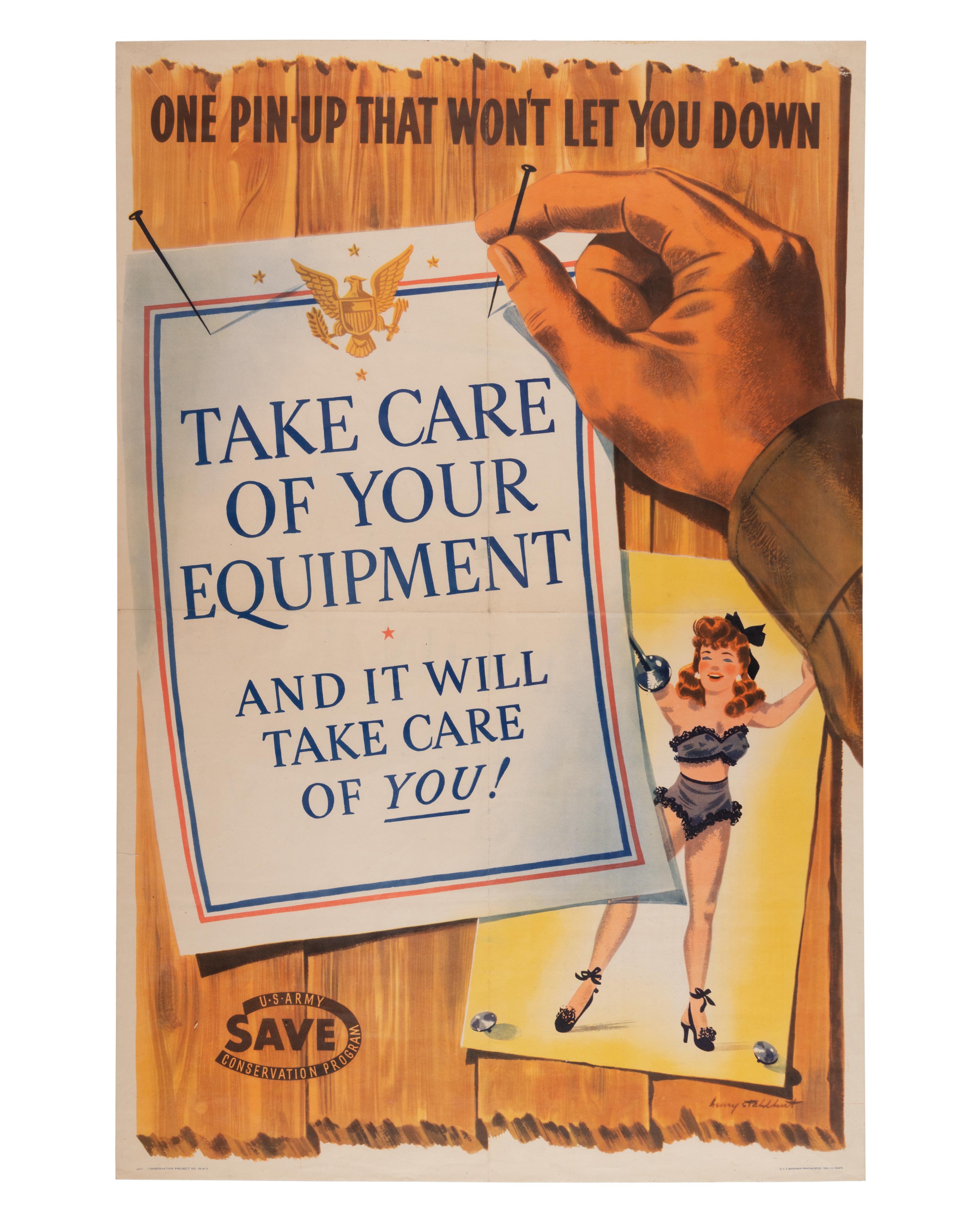 [WORLD WAR II]. A group of 8 posters, comprising: