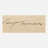 [Presidential] Hayes, Rutherford B., and James Garfield and Chester A. Arthur, et al. Group of 5 Cut Presidential Signatures