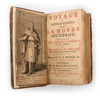 [HOLBERG, LUDVIG] Voyage de Nicholas Klimius dans le monde souterrain. Copenhagen, 1741.
