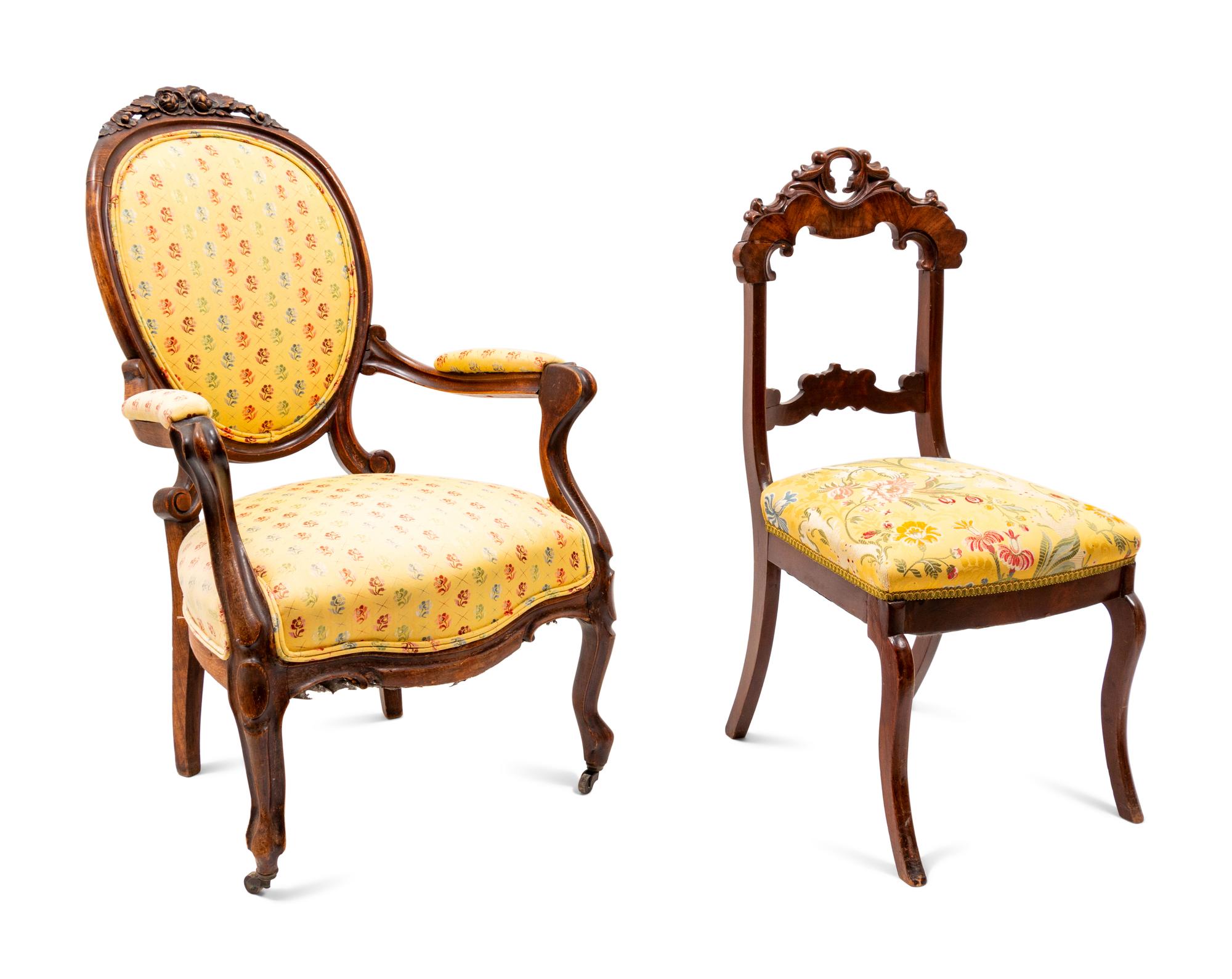 Five Victorian Mahogany Chairs