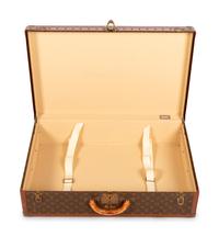 Louis Vuitton Alzer 75 Hard Side Suitcase in Monogram Canvas, Mid 20th Century