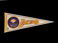 A Complete Set of 23 1980s Michael Jordan Rookie Era NBA Pennants,