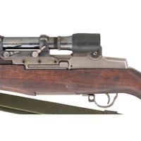 **Springfield Armory M1C Garand Sniper Rifle Rebuilt 1953 with M82 Scope
