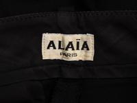 Alaïa, Black Tailored High-Cut Shorts, 1980's