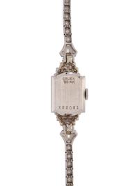 GRUEN, DIAMOND WRISTWATCH