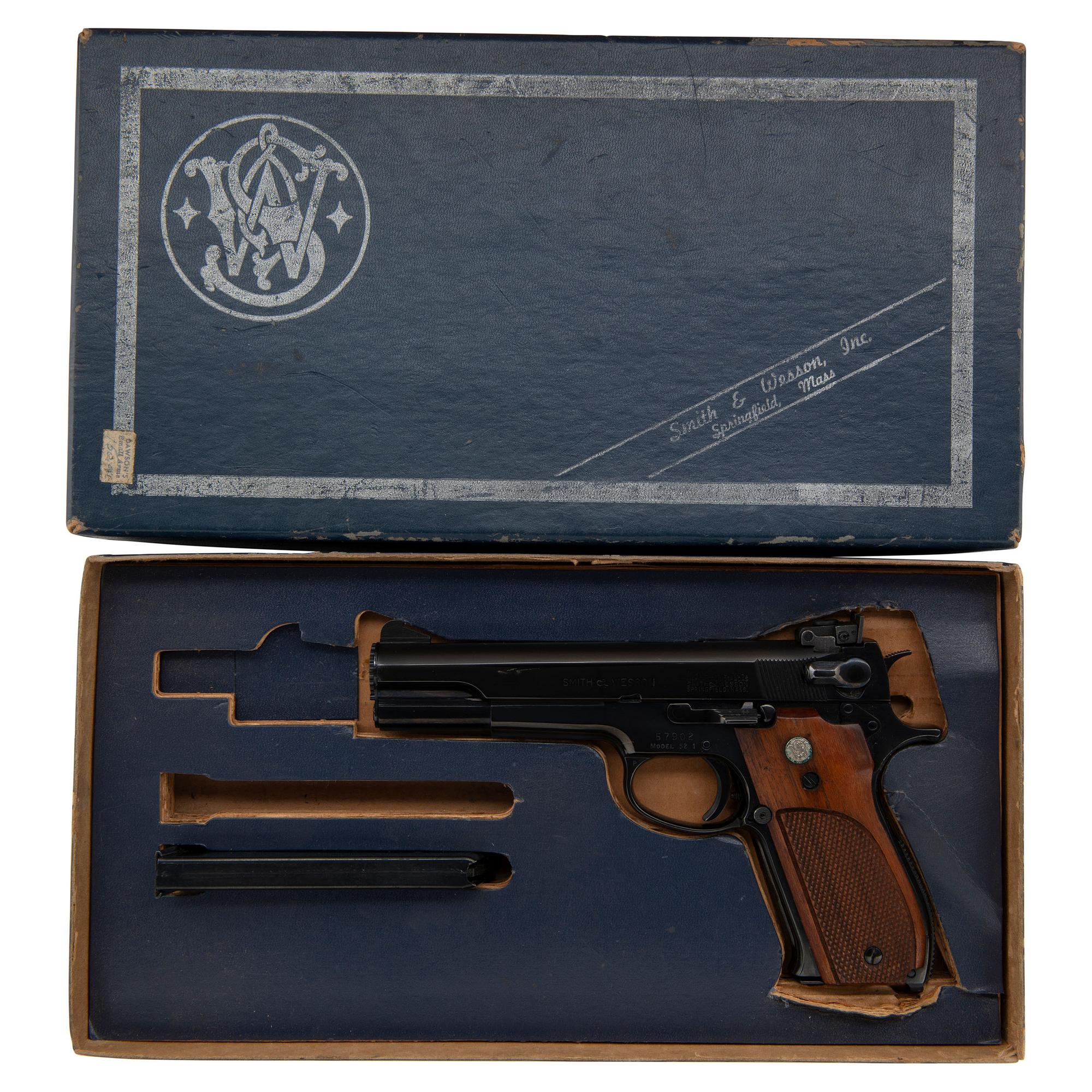 *Smith & Wesson Model 52-1 in Box with Accessories