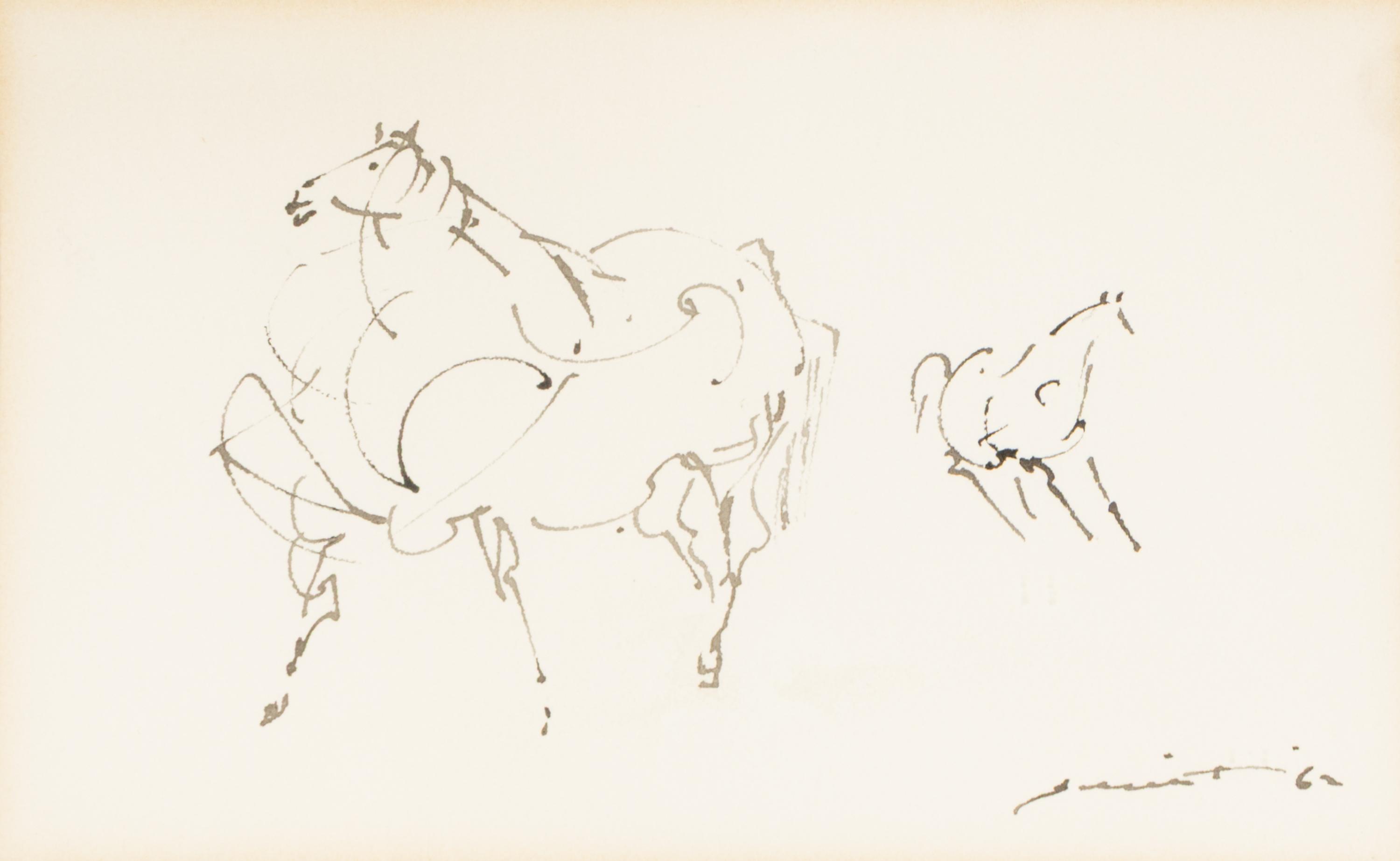 Walter Quirt (American, 1902–1968) — A Group of 5 Drawings