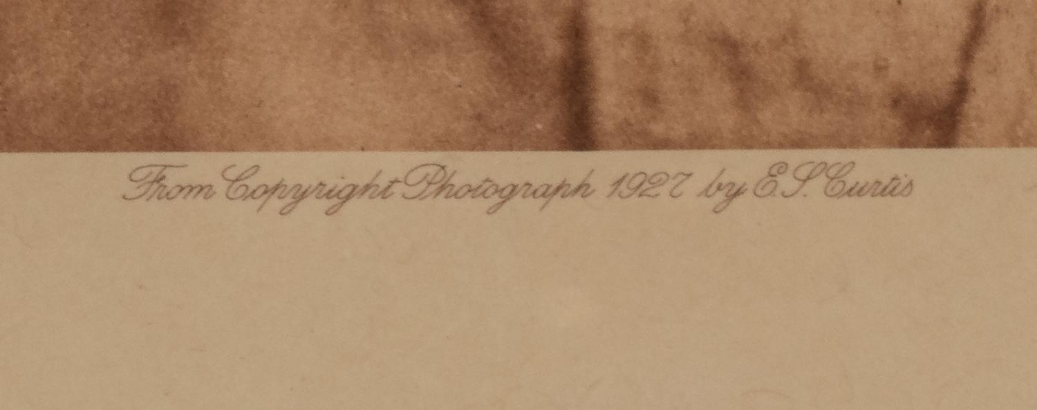 Edward S. Curtis (1868-1952) Selected images from "The North American Indian," 1915-1927