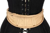Collection of Seven Bustles and One Skirt Supporter, 1870-80s