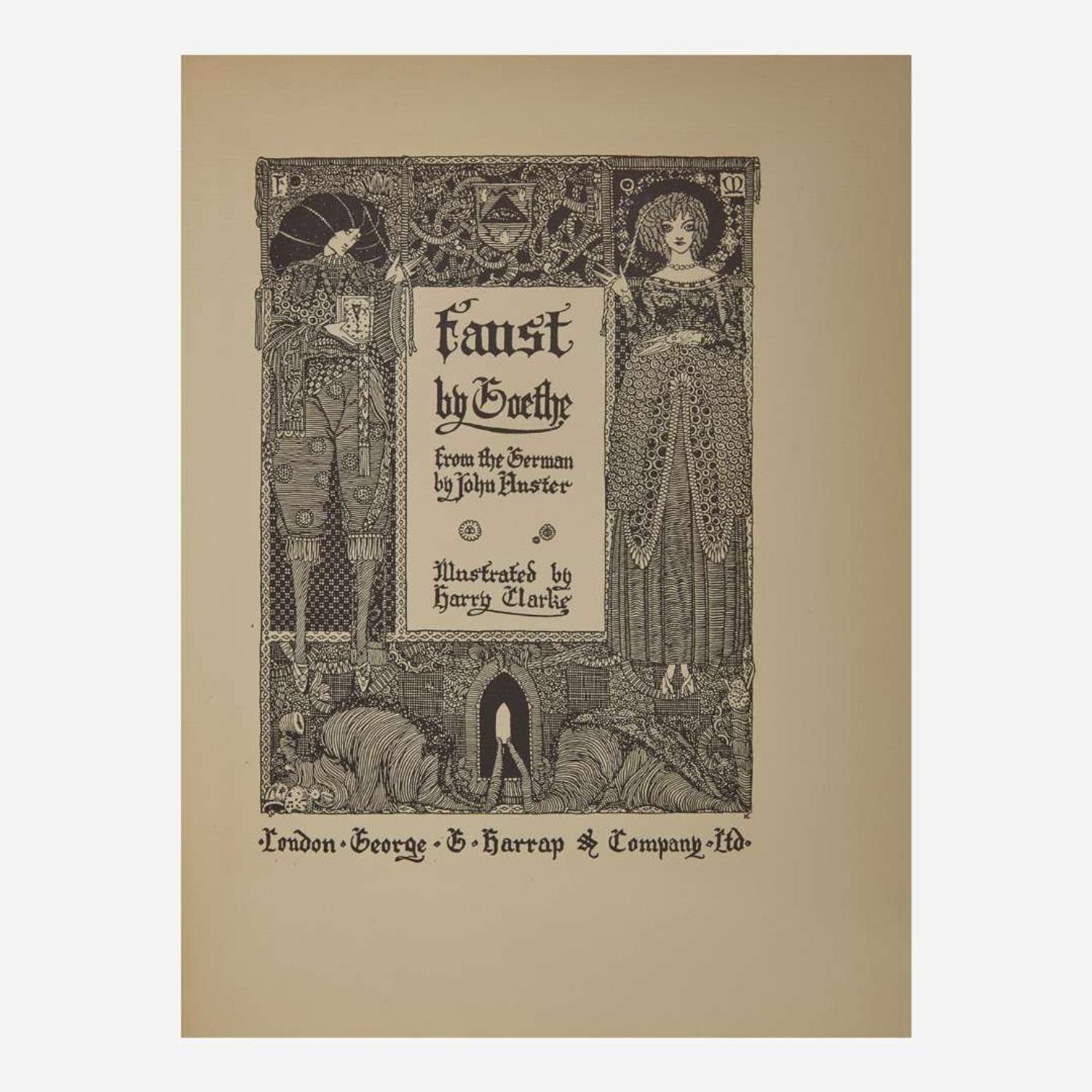 [Children's & Illustrated] [Clarke, Harry] Group of Two Signed Limited Editions