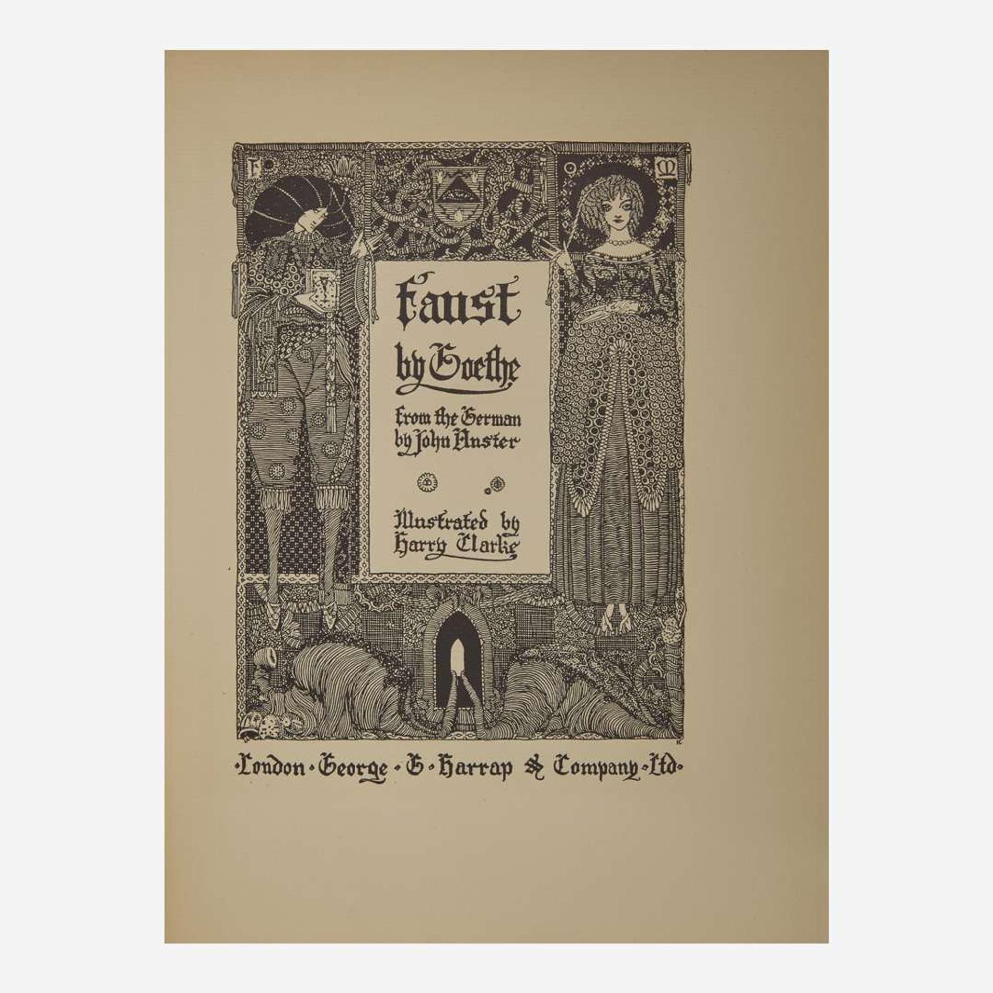 [Children's & Illustrated] [Clarke, Harry] Group of Two Signed Limited Editions