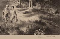A group of three American prints (Aaron Bohrod, Summertime ; Syd Browne, Along the Canal ; Samuel Chamberlain, Valley of the Var )