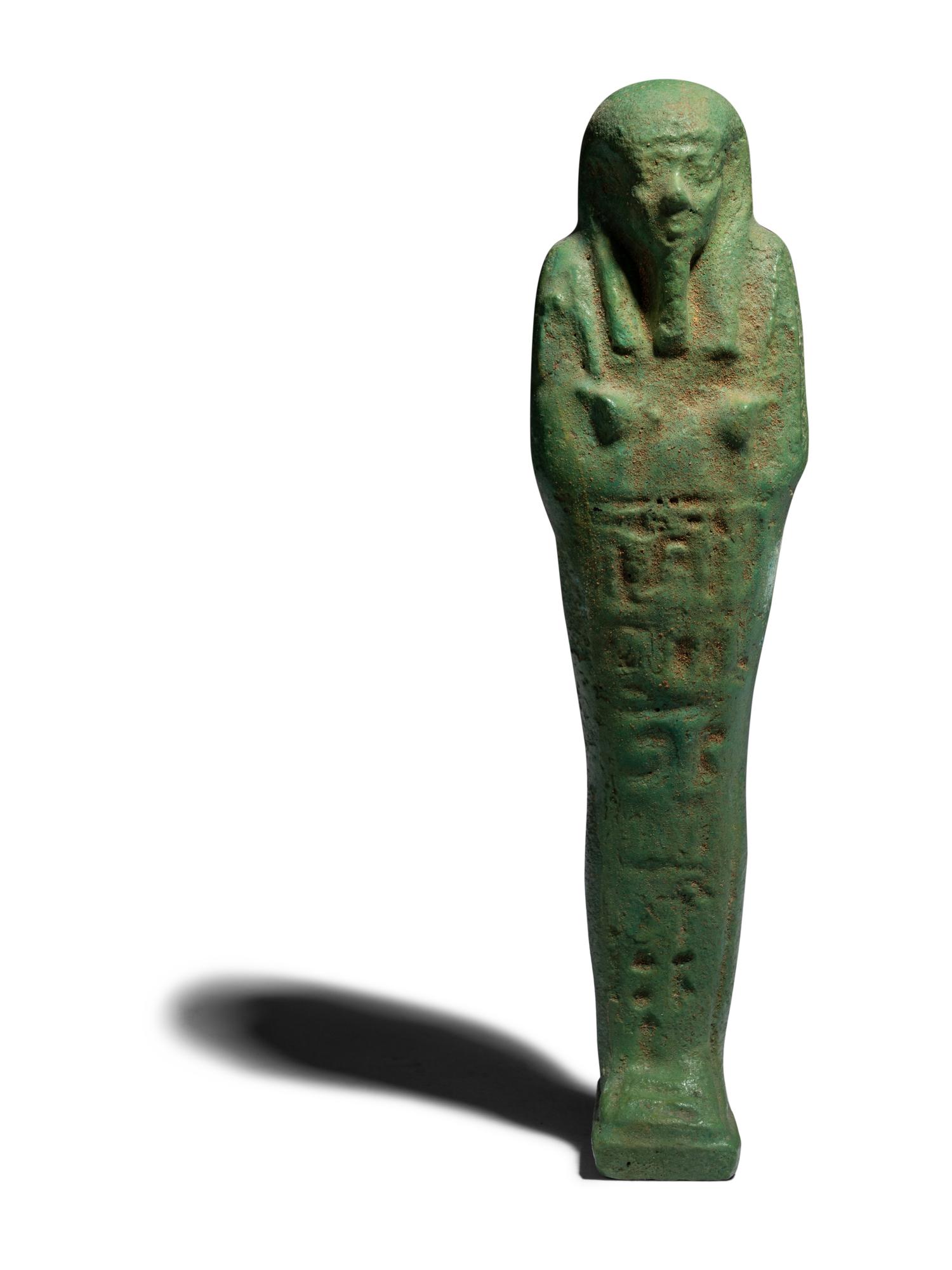 An Egyptian Faience Ushabti