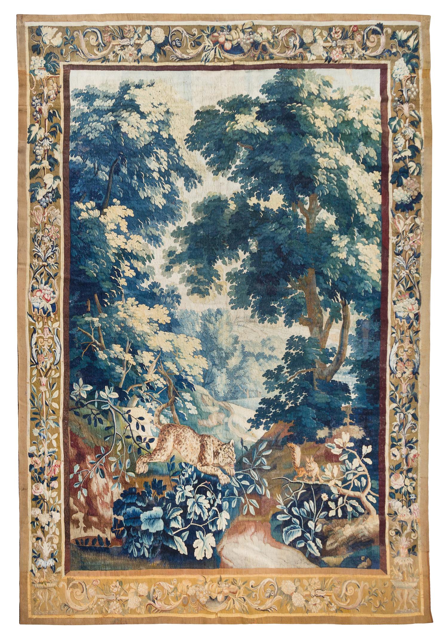 A Beauvais Wool and Silk Tapestry 10 feet 6 inches x 7 feet 11 inches. — CIRCA 1680