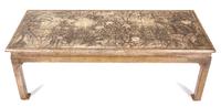 A Max Kuehne Coffee Table Height 17 1/4 x 48 x 20 inches. — CIRCA 1935