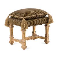 A Louis XIV Style Giltwood Tabouret