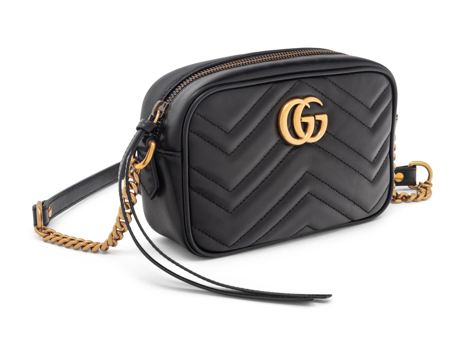 GUCCI, MINI GG MARMONT SHOULDER BAG