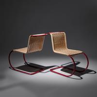 Pair of MR 10 Chairs, designed 1927 for Thonet, Germany