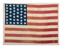 [FLAGS]. 39-star American flag. Ca 1889-1890.