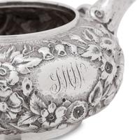 An American Silver Cream and Sugar Set