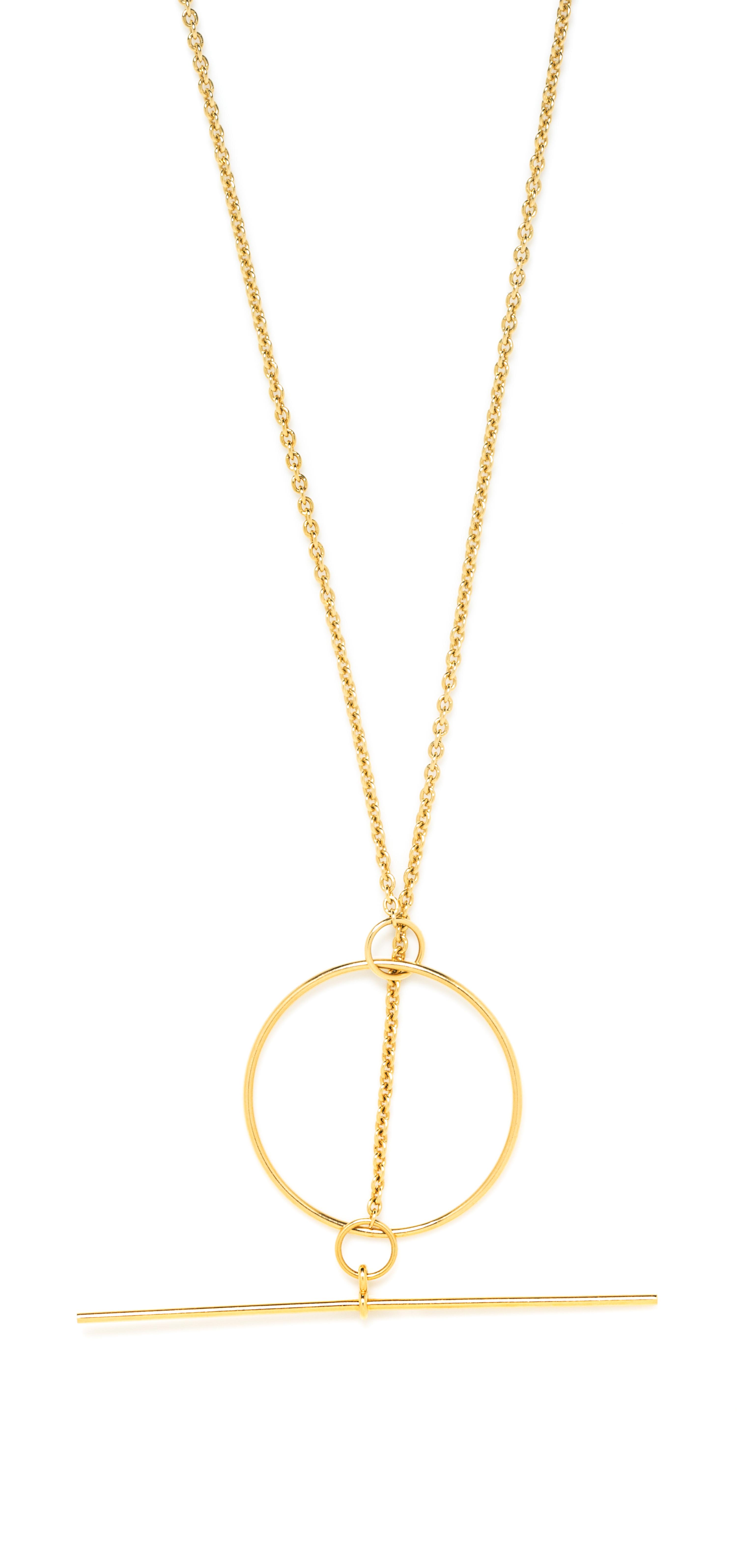 An 18 Karat Yellow Gold Loop Necklace, Hermes, 19.20 dwts.