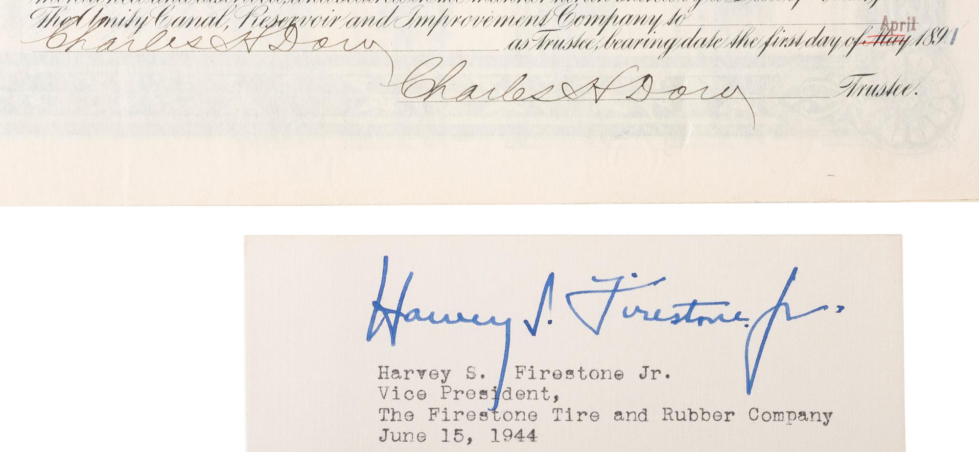 [BUSINESS] -- [INVENTORS]. Autographs from icons and innovators.