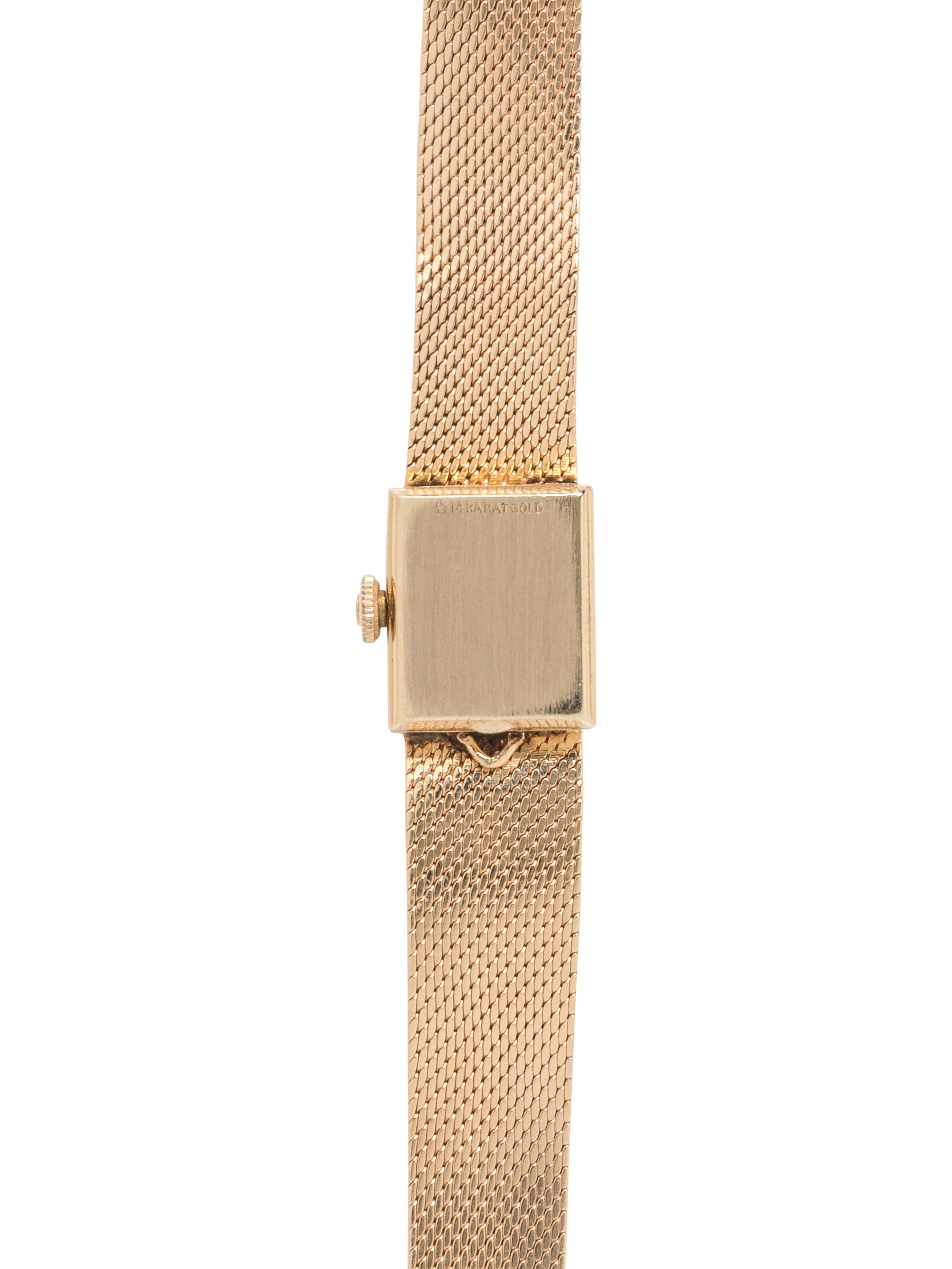 SOLD: MATHEY-TISSOT, 14K YELLOW GOLD WRISTWATCH