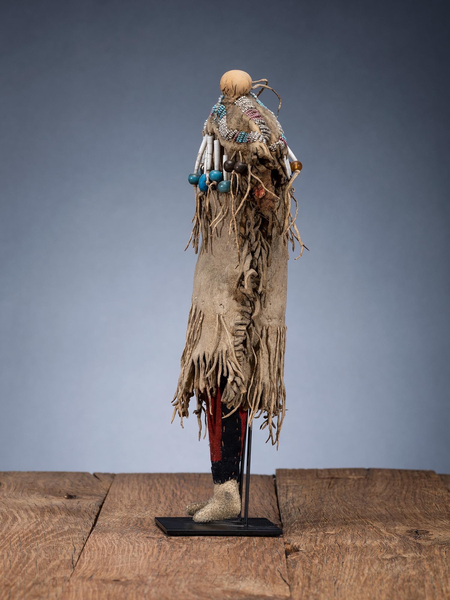 Plateau Beaded Hide Doll