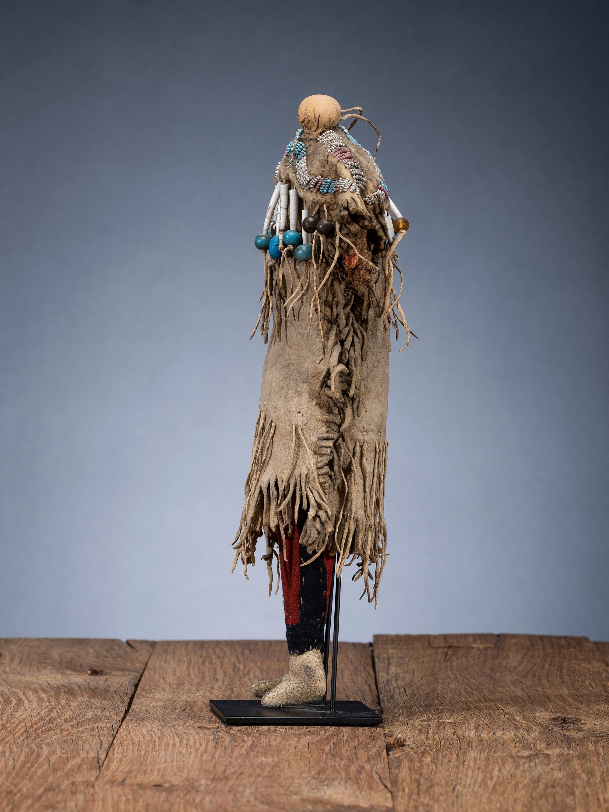 Plateau Beaded Hide Doll