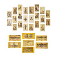 [Early Photography]. Second Mexican Empire, 29 CDVs and stereoviews documenting the rein of Maximilian I of Mexico.