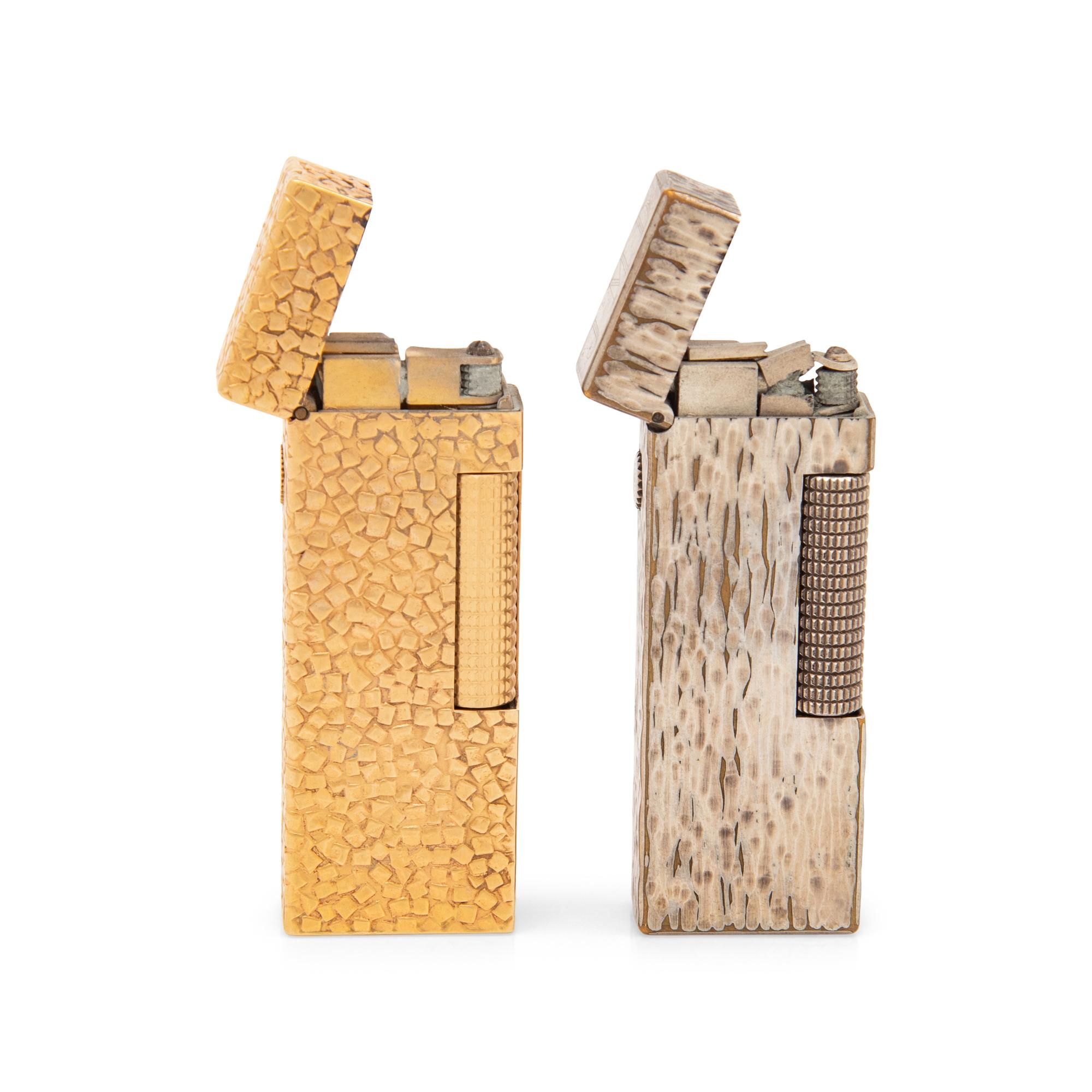 Dunhill, Two "Rollagas" Lighters