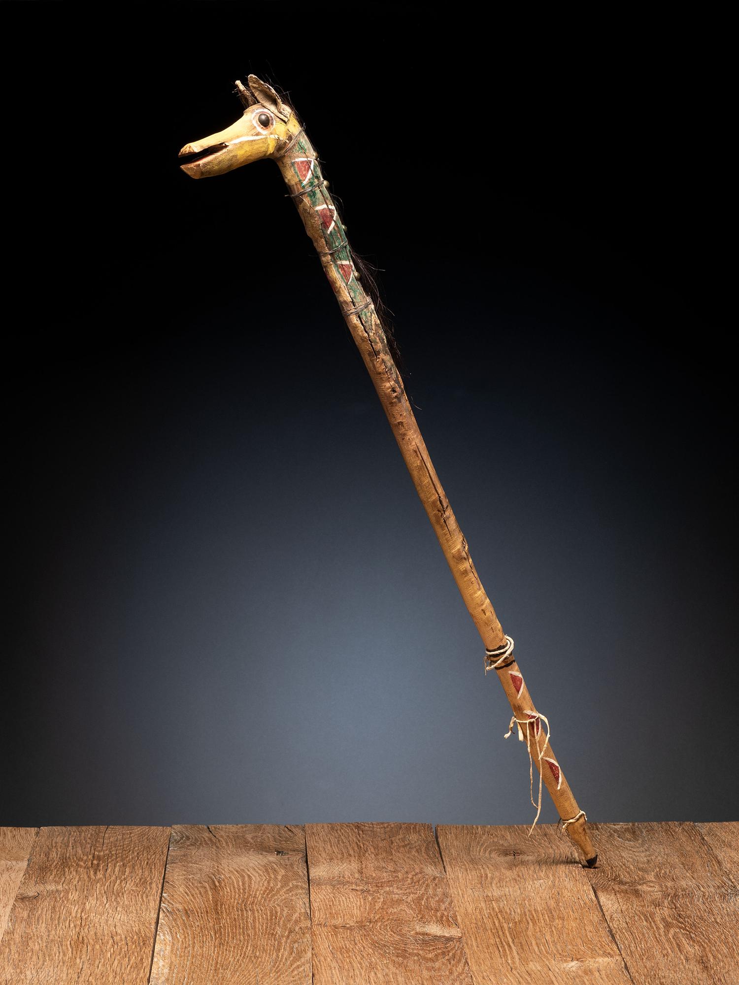 Plains Decorated Horse Dance Stick