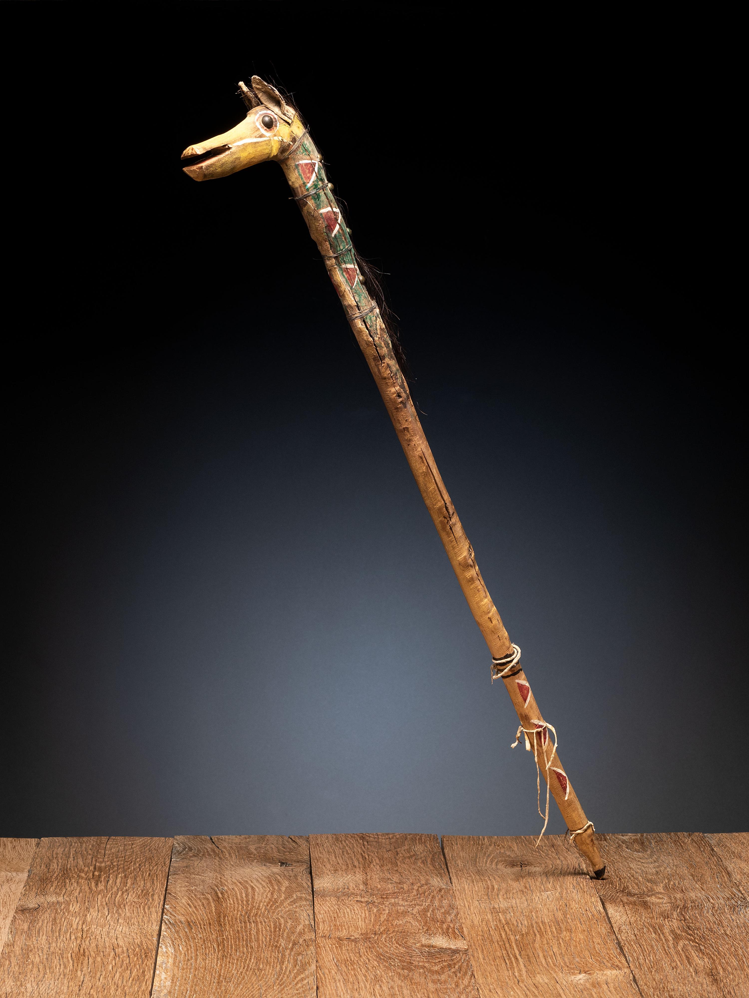 Plains Decorated Horse Dance Stick