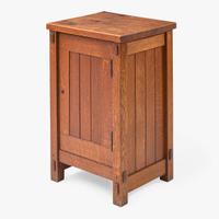 Gustav Stickley Smoker's Cabinet No. 522, Eastwood, New York, circa 1902